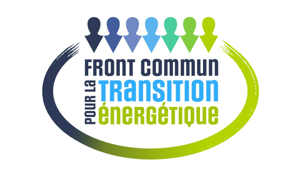 Front commun pour la transition énergitique, logo